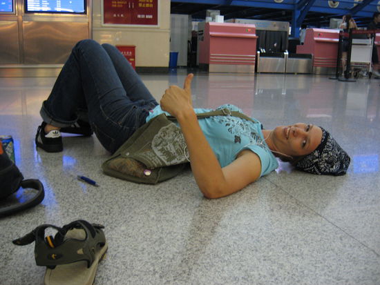 5 Stunden später: Daumen hoch.....