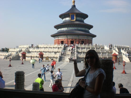 dem Himmel am Tempel ganz nah.....