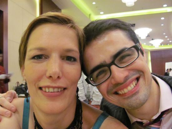 Raffaello hat das breiteste Grinsen, das ich kenne