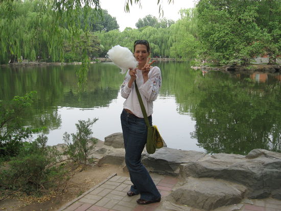 Chinesen mögen Zuckerwatte, Katrin auch