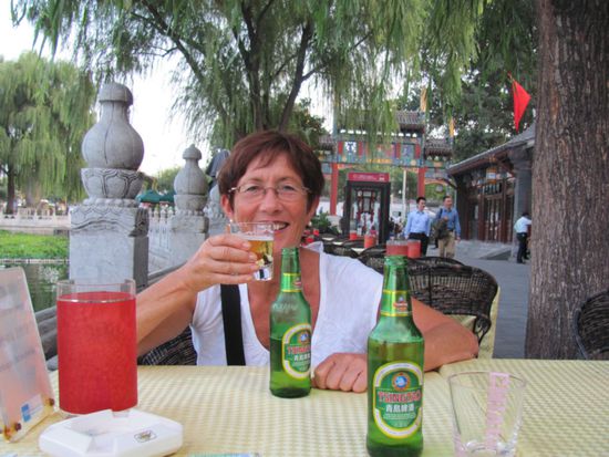 das erste Bier in China