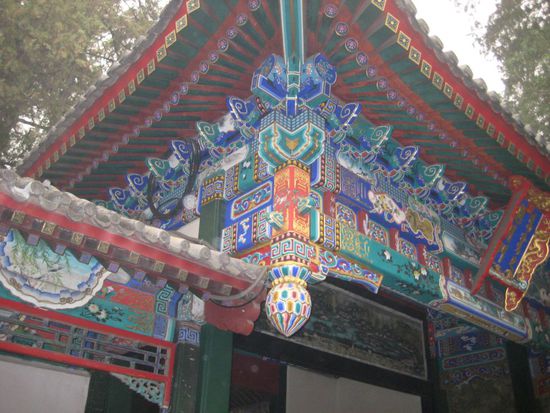 typische Architektur der Qing-Dynastie