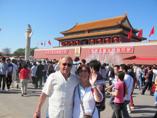 noch schnell ein Foto und dann nichts wie weg