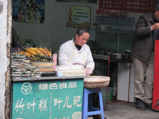 Es gibt an jeder Ecke was anderes zu essen