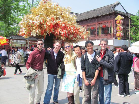 Alle freuen sich. Die Sonne scheint und macht die Bäume grün... eeehhhm...nein.... gold!!!