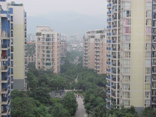 Wohngebiet in Beibei