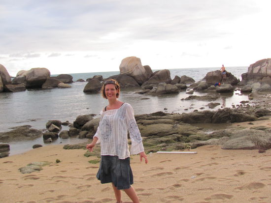 noch schnell ein Foto am Ende der Welt