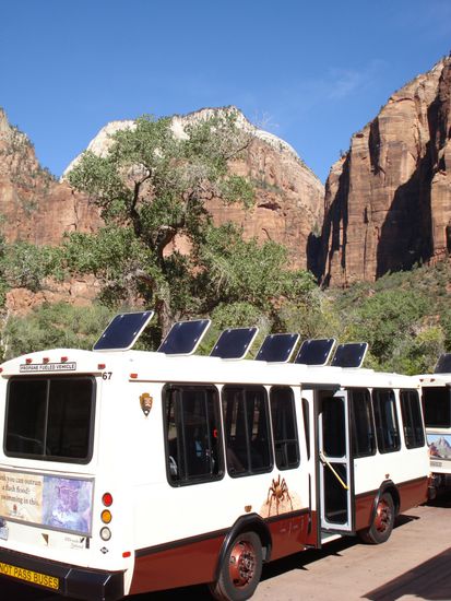 Der Zion-Park-Shuttle