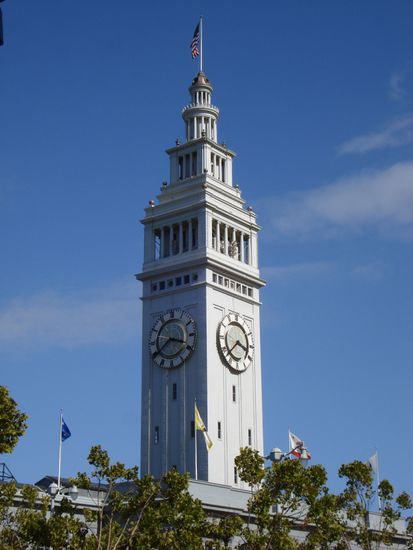 Ferry Building am Hafen
