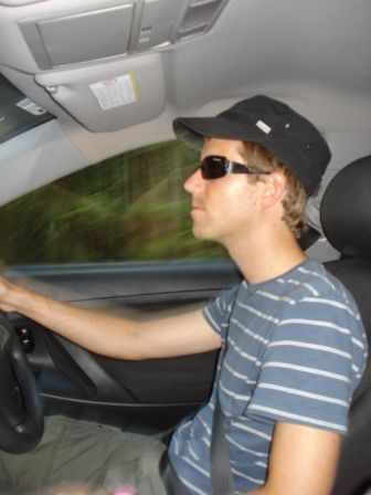 unser Fahrer am ersten Tag