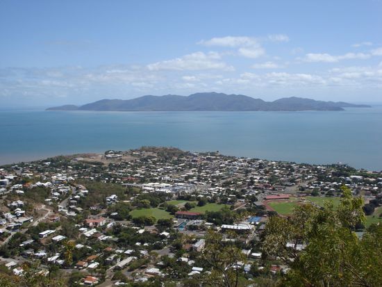 Aussicht auf Townsville und Magnetic Island