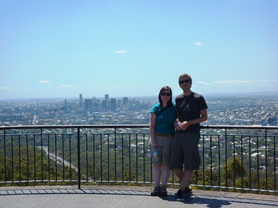 Und Aussicht vom Mount Coot-tha-Lookout
