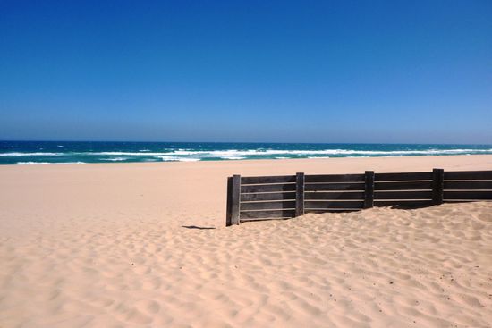 ... aber schoener Strand