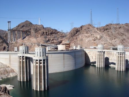 Staumauer des Hoover Dam
