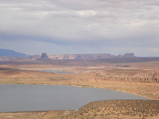 Aussicht beim Lake Powell