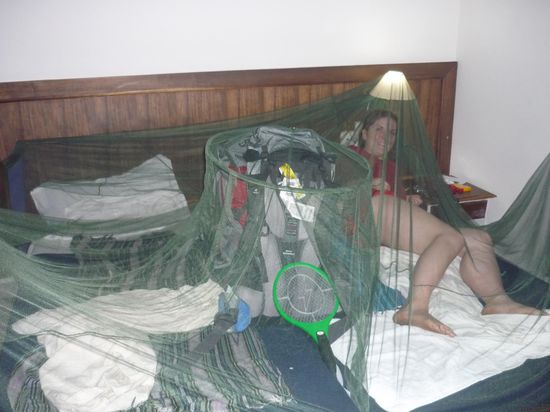 Unsere HERVORRAGENDE Moskito- Netz- Konstruktion!!!