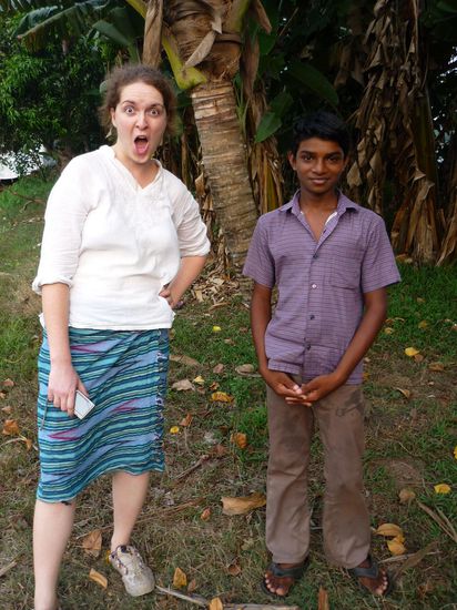 Er sagte dann ganz ernsthaft: nice picture