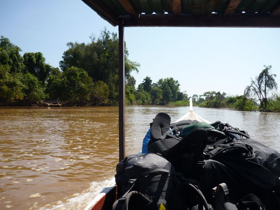 Mit dem Boot auf die Insel