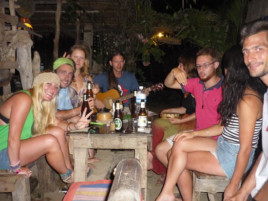 Abends...im "Wohnzimmer"