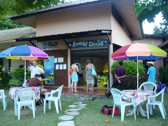 Das "Rainbow- Divers" - Center