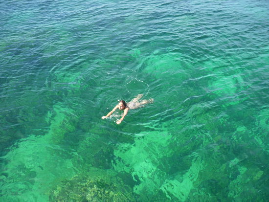 Das nenn ich mal klares Wasser!