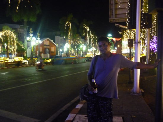 Uebriggebliebene Weihnachtsdeko in Trang