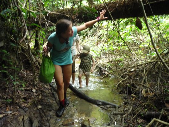 Im Bikinihoeschen durch den Dschungel