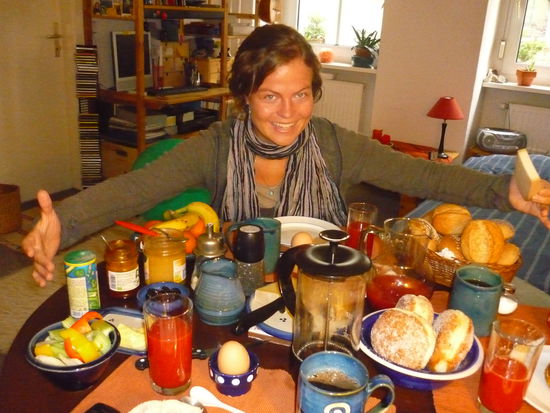 Das nenn ich ein Fruehstueck!!!