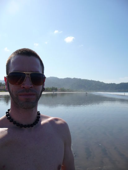 Der noch weisse Käse, das bin dann wohl ich 