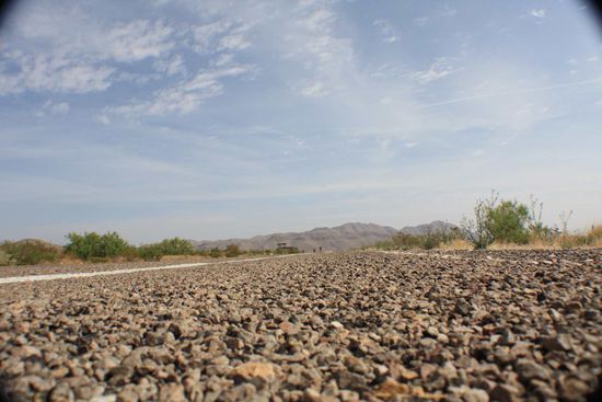 Strasse, somewhere in Texas