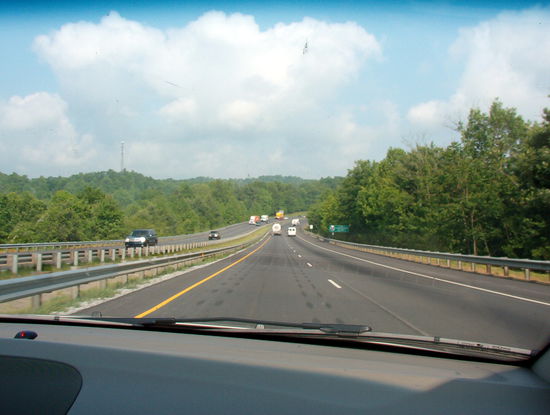 Auf dem Weg nach North Carolina