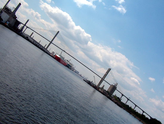 Fahrt auf dem Savannah River