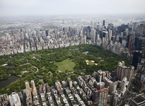Blick auf den Central Park