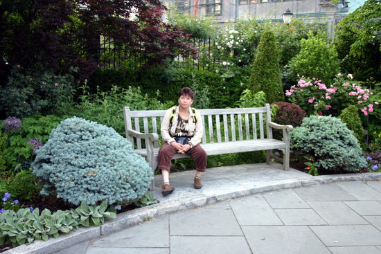 Morgens um 7 im Battery Park