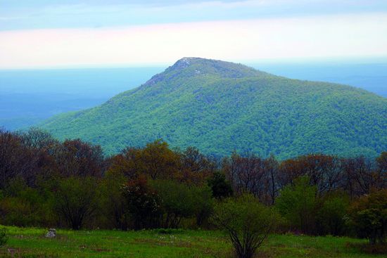 Blick auf den Old Rag Mountain