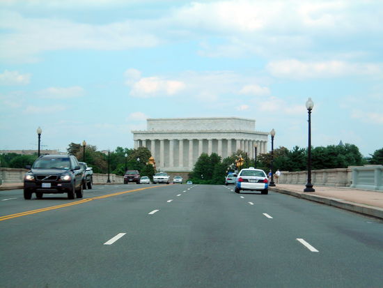 Auf der Arlington Memorial Bridge