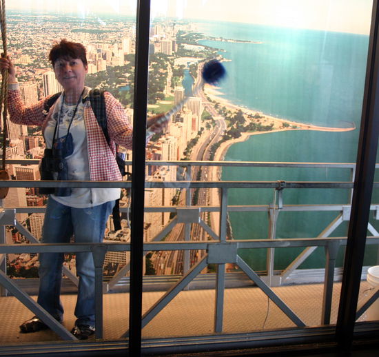 Auch Fensterputzen will gelernt sein.