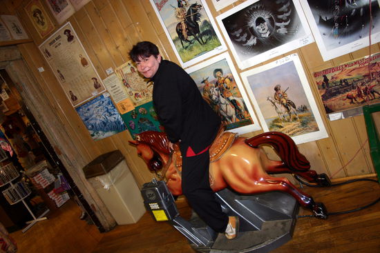 Claudi reitet nach Texas