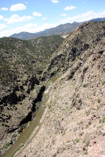 Blick auf den Arkansas River