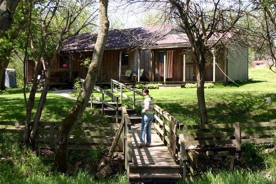 Auf dem Weg zum Giftshop