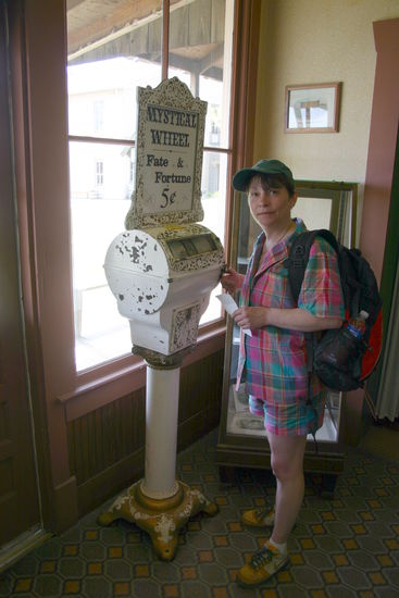 Claudi am Glücksrad