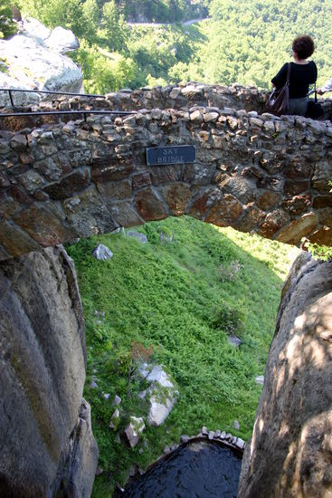 Das sind etwa 100m Tiefe