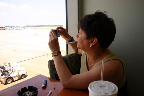 Claudi beim Jumbo Shooting