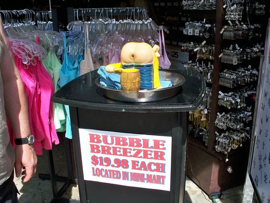 Sachen gibt's - eine Seifenblasenfurzmaschine