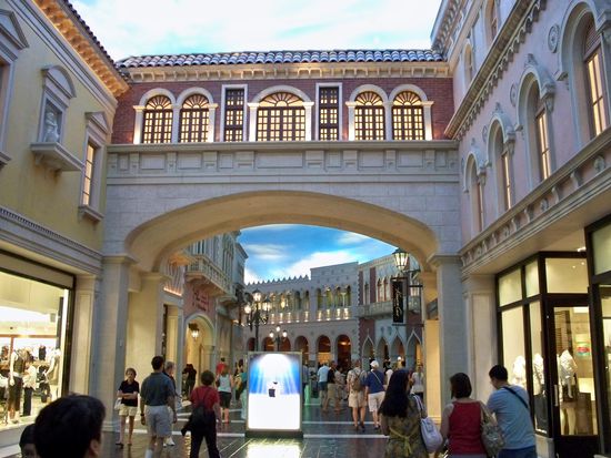 Zur Info - das ist im Inneren des Venetian