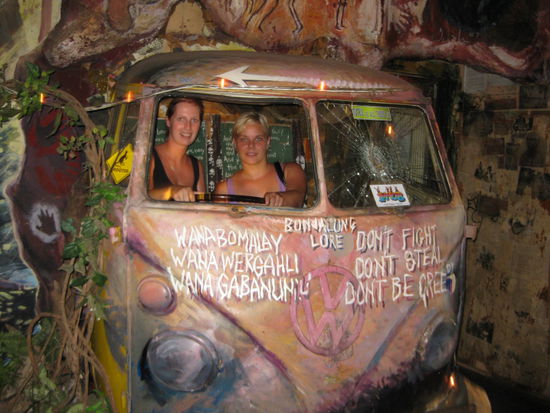 im Museum in Nimbin