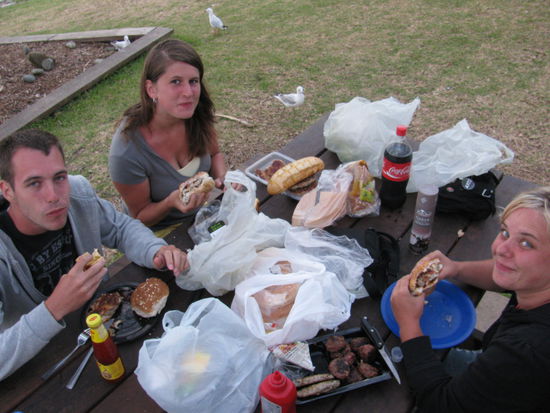 ein leckeres BBQ am Abend