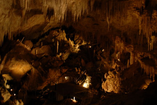 ein Hoehlenbesuch bei Margret River