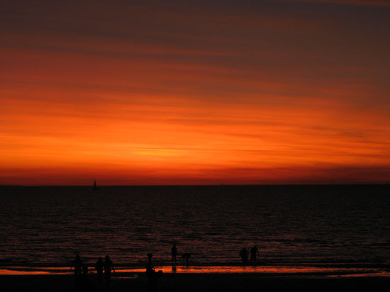 und der dazugehoerige Sonnenuntergang