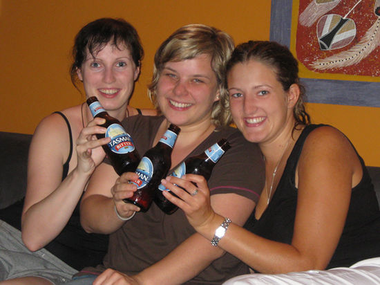 ein ruhiger DVD Abend zu Hause mit Nadine unserer Mitbewohnerin